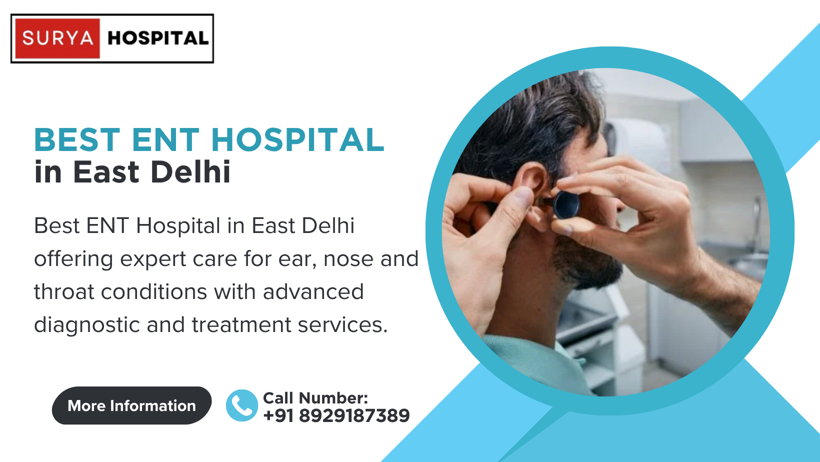 Best ENT Hospital in East Delhi for Complete ENT Care
